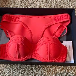 Triangle bathing suit